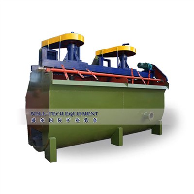 Vase flotatsioonimasin Vase flotatsioonirakkude grafiidi flotatsioonimasin